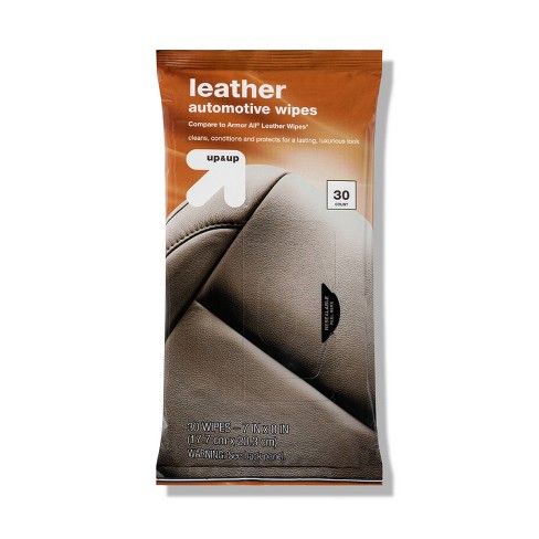 Refresh Your Car Automotive Leather Wipes, New Car, 20pc, 1190117