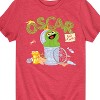 Boys' - Sesame Street - Oscar Short Sleeve Graphic T-Shirt - 2 of 4