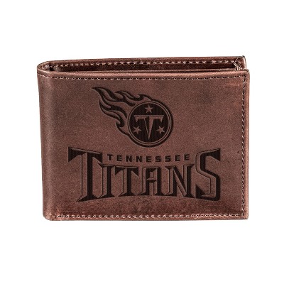 Evergreen Tennessee Titans Bi-Fold Wallet, Brown