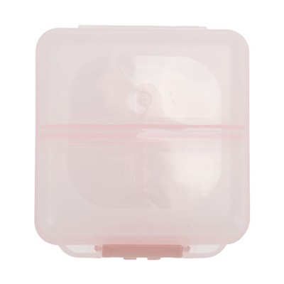 Unique Bargains 6 Grid Mini Pill Case 1 Pc