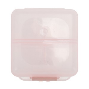Unique Bargains 6 Grid Mini Pill Case 1 Pc - 1 of 4
