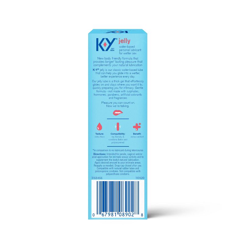 K-Y Jelly Water-Based Personal Lube, 3 of 7