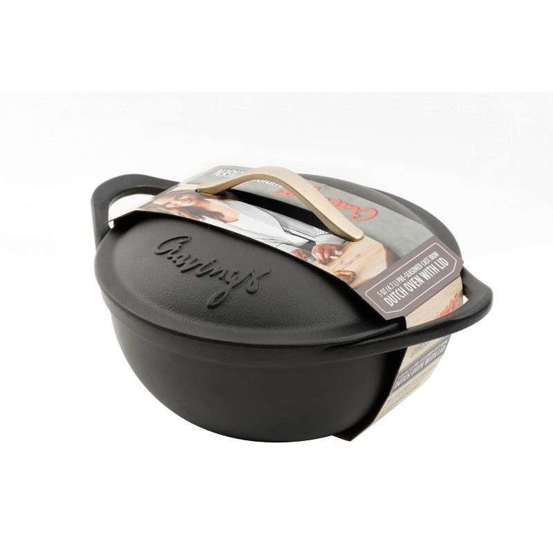 Cravings by Chrissy Teigen 5qt Cast Iron Dutch Oven with Lid, 2 of 7