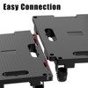 YIGII SOLEJAZZ Furniture Mover Dolly 4 Wheels   Rollers with 440 Lbs Capacity Rolling Platform Interlocking Design Flat Dolly with Wheels - 3 of 4