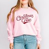 Christmas Crew Cursive - Women's Graphic Sweatshirt - 3 of 4
