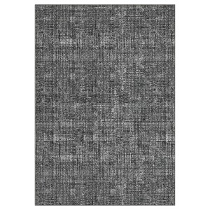 Washable Modern Solid Textured Rug Non Slip Low Pile Rug Soft Contemporary Throw Floor Cover Foldable Indoor Carpet for Living Room Bedroom - 1 of 4