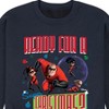 Men's - The Incredibles - Ready for a Super Christmas Graphic Fleece Sweatshirt - 2 of 4