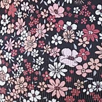 black floral