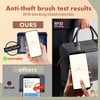 Generic 2 Pcs Passport Holder Card Slot Combo RFID Blocking Leather Family Passport Wallet - 4 of 4