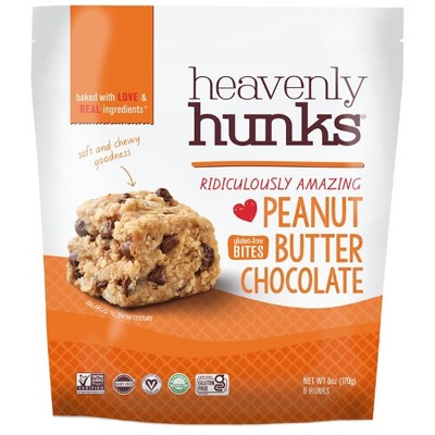 Heavenly Hunks Gluten Free Cookie Peanut Butter Chocolate 6.0 oz