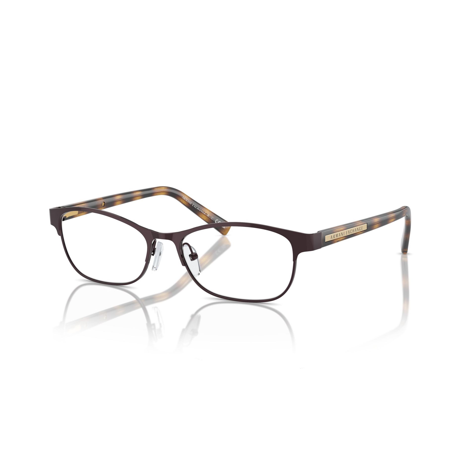 Armani Exchange AX1010 53mm Woman Oval Eyeglasses - prescription-ready