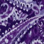 violet textured paisley