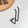 Unique Bargains Garage Storage Hooks Large Square Pegboard Hook Black 1 Pc - 2 of 4