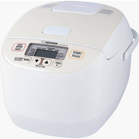 Zojirushi - 10 Cup (Uncooked) Automatic Rice Cooker & Warmer - Metallic Gray