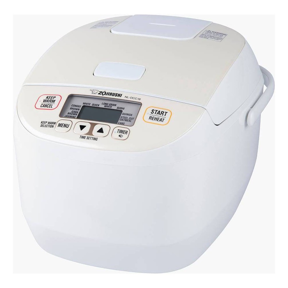 Zojirushi 10 Cup Automatic Rice Cooker & Warmer - White - NL-DCC18CP