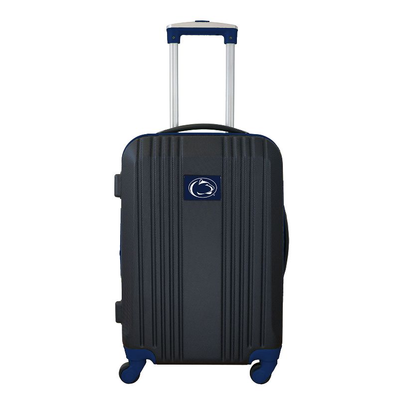 NCAA 21" Hardcase Two-Tone Spinner Carry On Suitcase, 1 of 6