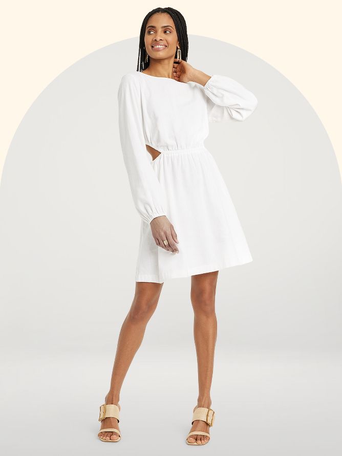 Plain white dresses for on sale juniors