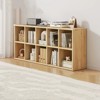 YIYIBYUS 10-Cube Bookcase Modern 3-Tier Storage Organizer Horizontal Vertical Bookshelf - 2 of 4