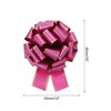 Unique Bargains Large Pull Bow Metallic Car Bows Decorative Gift Wrapping Ribbons - 2 of 4