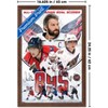 Trends International NHL Washington Capitals - Alex Ovechkin All-Time Leading Goal Scorer Framed Wall Poster Prints - 3 of 4
