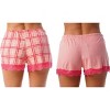 Just Love Women’s Pajama Shorts – Soft Cotton Lounge Sleep Shorts with Drawstring Waist - 2 of 2