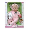 JC Toys Berenguer Boutique 15" Baby Doll - Pink Outfit - 2 of 4