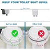 Garvee Mechanical Bidet Attachment, Bidet Attachment for Toilet, Toilet Bidet with Dual Self-Cleaning Nozzles, Rear and Feminine Wash - 3 of 4