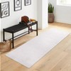 Washable Modern Solid Textured Rug Non Slip Low Pile Rug Soft Contemporary Throw Floor Cover Foldable Indoor Carpet for Living Room Bedroom Nursery - 3 of 4