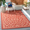 Courtyard CY2098 UV & Stain Resistant Non-Shedding Power Loomed Indoor/Outdoor Rugs - Safavieh - 2 of 4