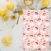 Lathe & Quill Peppermint Santas Cutting Board Rectangle -Deny Designs - 2 of 3