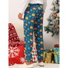 TATT 21 Men's Halloween Funny Printed Pumpkin Halloween Christmas Costume Trousers - 3 of 4