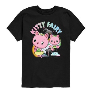 Boys' - Gabby's Dollhouse - Kitty Fairy Tee Short Sleeve Graphic T-Shirt - 1 of 4