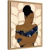 Amanti Art Beauty II by Alonzo Saunders Canvas Wall Art Print Framed 16 x 20-in. - 2 of 4