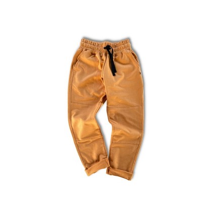 Kids' Organic Reinforced Jogger Sweatpants Butterscotch - Jackalo
