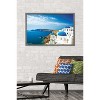 Trends International Santorini Island Framed Wall Poster Prints - 2 of 4