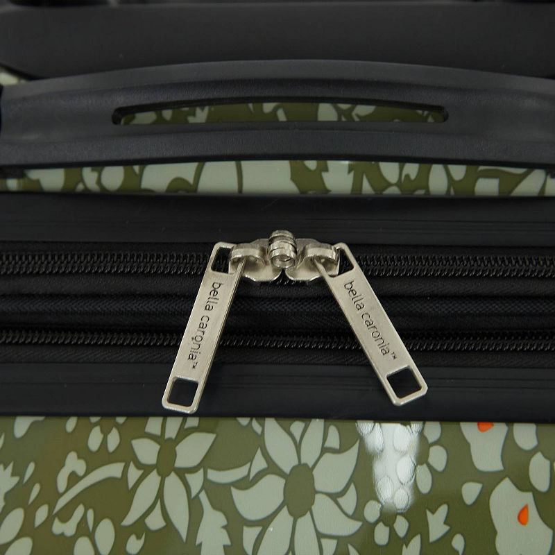 Travelers Club Bella Caronia Posh 3pc Expandable Hardside Checked Spinner Luggage Set, 5 of 10