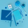 Jollity & Co. - Check It! Out of the Blue Washi Tape - Pack of 1 Roll, 10 Meters - 3 of 3