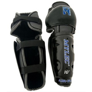 MyLec MK3 Shin Pad, Velcro Straps for Custom Fit, Hard Front Shells with Breathable Material, Waffle Foam Back Shin Guards - 1 of 1