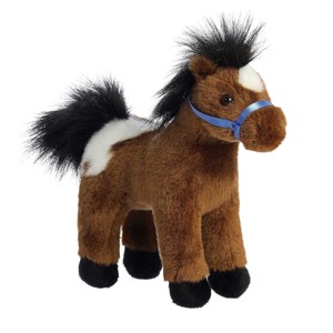 Aurora Small Whinny Bits Appaloosa Breyer Exquisite Stuffed Animal Brown 7" - 1 of 4