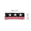 Unique Bargains Breathable Elastic Headband  for Sport Black Red 1 Pc - 4 of 4