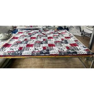3 Piece King Comforter Set, Soft Cozy Reversible Christmas Comforter with 2 Pillow Shams, Thick Quilt Bedding Set for Bedroom Guest Room - 1 of 1