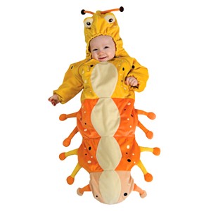 Halloween Baby Caterpillar Bunting Costume 0-9 M, Adult Unisex, Size: Medium