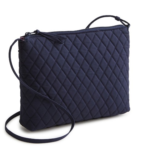Vera Bradley Women's Outlet Cotton Large Hipster Crossbody Bag Peacoat
