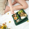 Austin Baby Co Leak-proof Silicone Bento Box for Toddlers and Kids- Durable & Eco-Friendly five compartment Lunch Box - 2 of 4