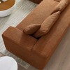 Sponge Sectional Sofa Couch for Living Room, L Shaped Modern Lamb Modular High Density Sponge Floor Sofa - 4 of 4