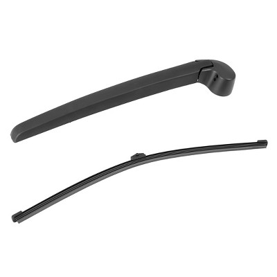 Unique Bargains Rear Windshield Wiper Blade Arm Set 360mm 14 Inch for Porsche Cayenne Hybrid 2010 2011 2012 2013 2014 2015 2016 2017