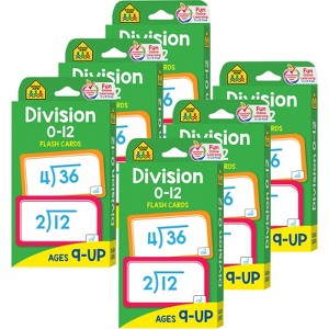 School Zone Publishing Division 0-12 Flash Cards, 6 Packs - 1 of 1
