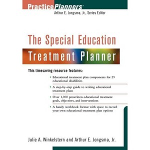 The Special Education Treatment Planner - (PracticePlanners) by  Julie a Winkelstern & David J Berghuis (Paperback) - 1 of 1