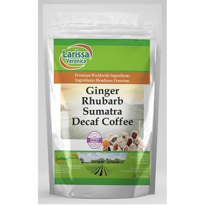 Larissa Veronica Ginger Rhubarb Sumatra Decaf Coffee (Gourmet, Naturally Flavored, Whole Coffee Beans) (8 oz, ZIN: 564304) - 1 of 4