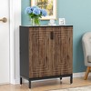 MAYEERTY Freestanding Shoe Cabinet, 9-Tier 40-45 Pairs Shoe Storage Rack - 2 of 4
